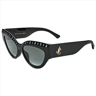 JIMMY CHOO Sonja Women's Black Cat-Eye Sunglasses