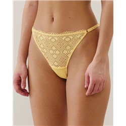 Tanga de encaje