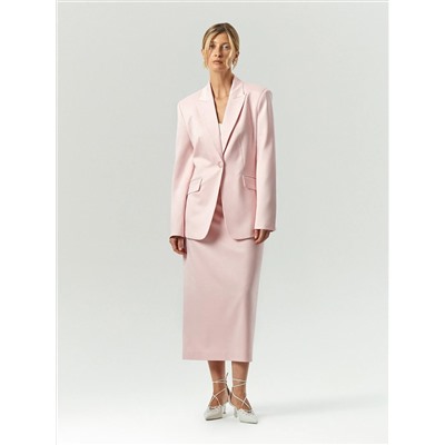 Однобортный жакет из костюмной шерсти, ML842/elton