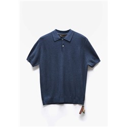 Фактурное мужское поло из смесового льна в стиле old money  (4 цвета)
