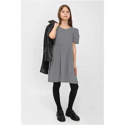 Платье Соты короткий рукав-фонарик арт. ПЛ-371 НАТАЛИ #885824