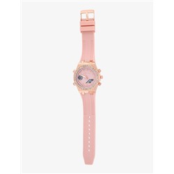 LADIES PINK EMBELLISHED ANA DIGI WATCH