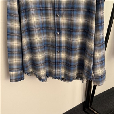 Женская свободная рубашка в клетку  Chrom*e Heart*s