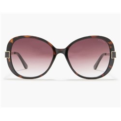 55mm Oval Sunglasses GUESS