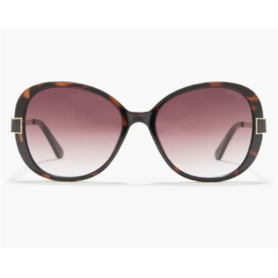 55mm Oval Sunglasses GUESS
