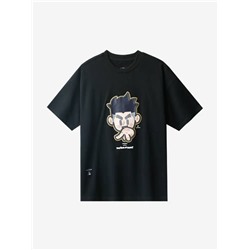 Футболка оверсайз с мультяшным принтом, модель унисекс, экспорт Nautic*a