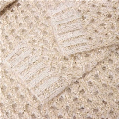 Ажурный свитер с пайетками  Brunell*o Cucinell*i