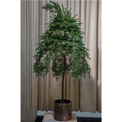 Ель искусственная Фиджи с лампочками 2,3 м