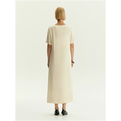 Платье миди из 100% вискозы, PL1742/assiet