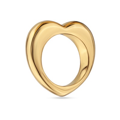 Кольцо Сердцебиение (покрытие золото), Есть комплект