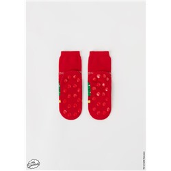 Stoppersocken mit weihnachtlichem The Simpson-Motiv für Kinder