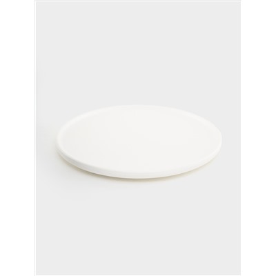 Тарелка обеденная, 26.5 см, белая, Икра