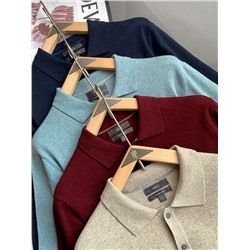 Мужской трикотажный пуловер - поло  M&*S, экспорт в Великобританию