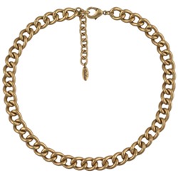 Колье (покрытие античное золото) 43-48см, Есть комплект