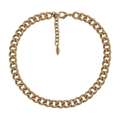 Колье (покрытие античное золото) 43-48см, Есть комплект