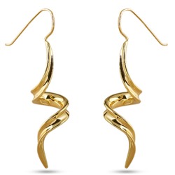 Серьги (покрытие золото), Есть комплект