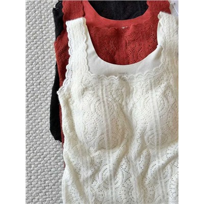 Бархатный французский кружевной топ / бюстгальтер   LA PERL*A