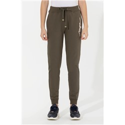 Kadın Koyu Haki Jogger Eşofman Altı