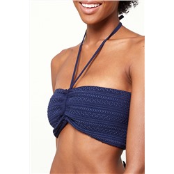 Sujetador de biquini Smock Azul marino