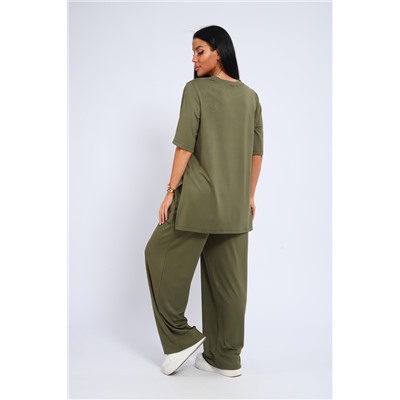 Костюм женский футболка брюки из вискозы 397