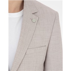 Bej Ex. Slim Fit Takım Elbise