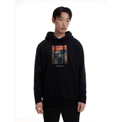 Hoodie mit großer Kapuze