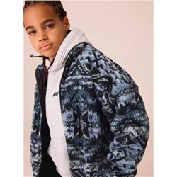 Теплая детская флисовая куртка на подкладке  НЭКС*Т  Материал верха: переработанный полиэстер  Материал подкладки: хлопок