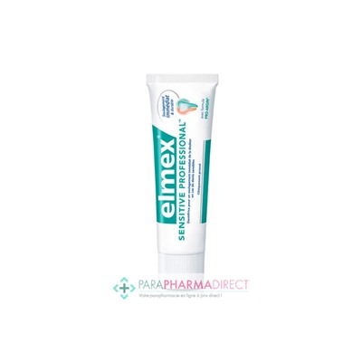 Elmex Sensitive Professional Dentifrice Dents Sensibles 75ml