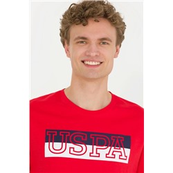 Erkek Kırmızı Bisiklet Yaka Tişört