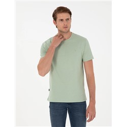 Çağla %100 Pamuk Slim Fit Bisiklet Yaka Basic Tişört