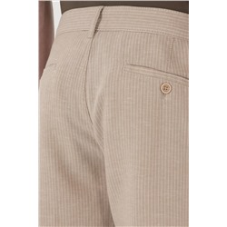 Erkek Taş Slim Fit Kanvas Pantolon