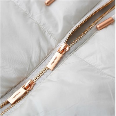 Повседневное хлопковое пальто с капюшоном ПОЛ*О