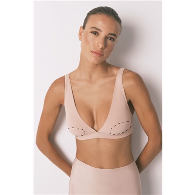 Almohadilla push up de silicona