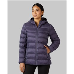 WOMEN'S LIGHTWEIGHT PACKABLE HOODED JACKET