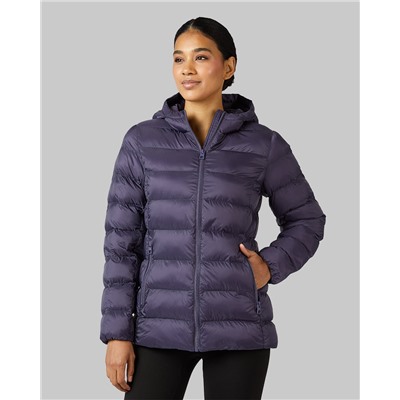 WOMEN'S LIGHTWEIGHT PACKABLE HOODED JACKET