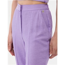 Eflatun Kumaş Pantolon