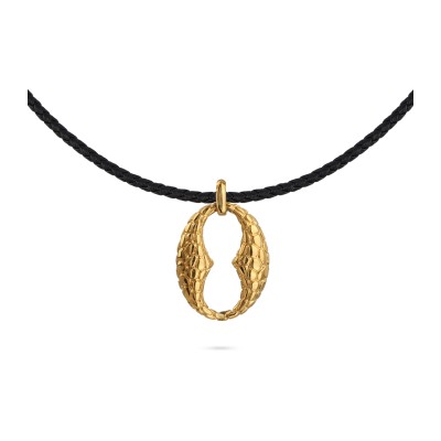 Колье-чокер Рептилия (покрытие золото) 40-47см, Есть комплект