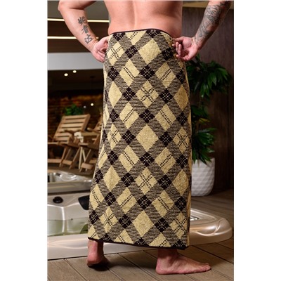 Полотенце махровое Шотландка