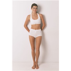 Boxer sin costuras blanco