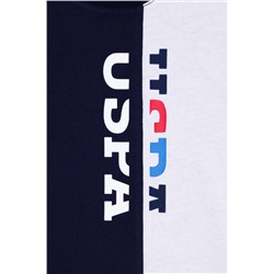 Çocuk Lacivert Bisiklet Yaka Tişört