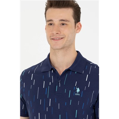 Erkek Lacivert Polo Yaka Tişört