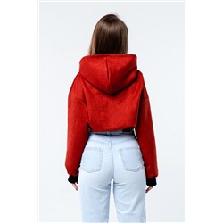 Свитшот 4 оверсайз короткий