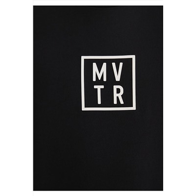 Mavi MVTR Baskılı Siyah Tişört Loose Fit / Bol Rahat Kesim 0612004-900