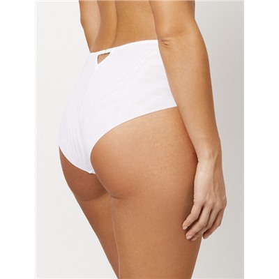 AVRIL WHITE Трусы высокие SUBTILLE