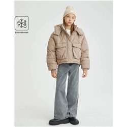 Детская теплая куртка для девочки, экспорт в Россию ✔️Glori*a Jean*s