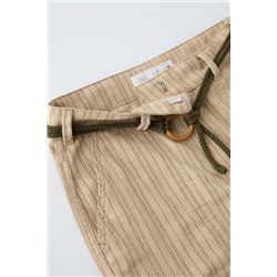 POCAS UNIDADES PANTALÓN RAYAS CINTURÓN
