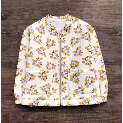 Тонкая кофта на замке для девочек