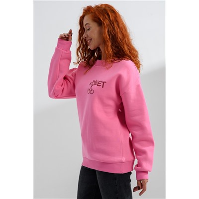 8572 женский свитшот оверсайз