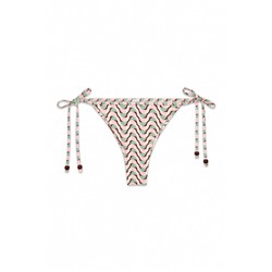 Braga bikini basileña estampado geométrico