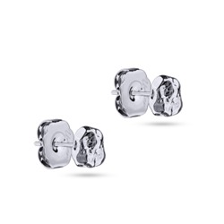 Пусеты Дюна (7мм; покрытие родий), Есть комплект